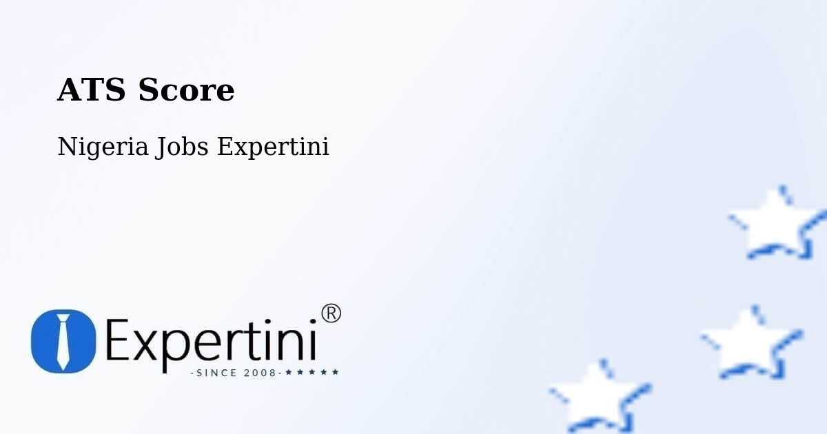 Resume ATS Score & Job Description Match Tool – Egbe - Nigeria Jobs Expertini