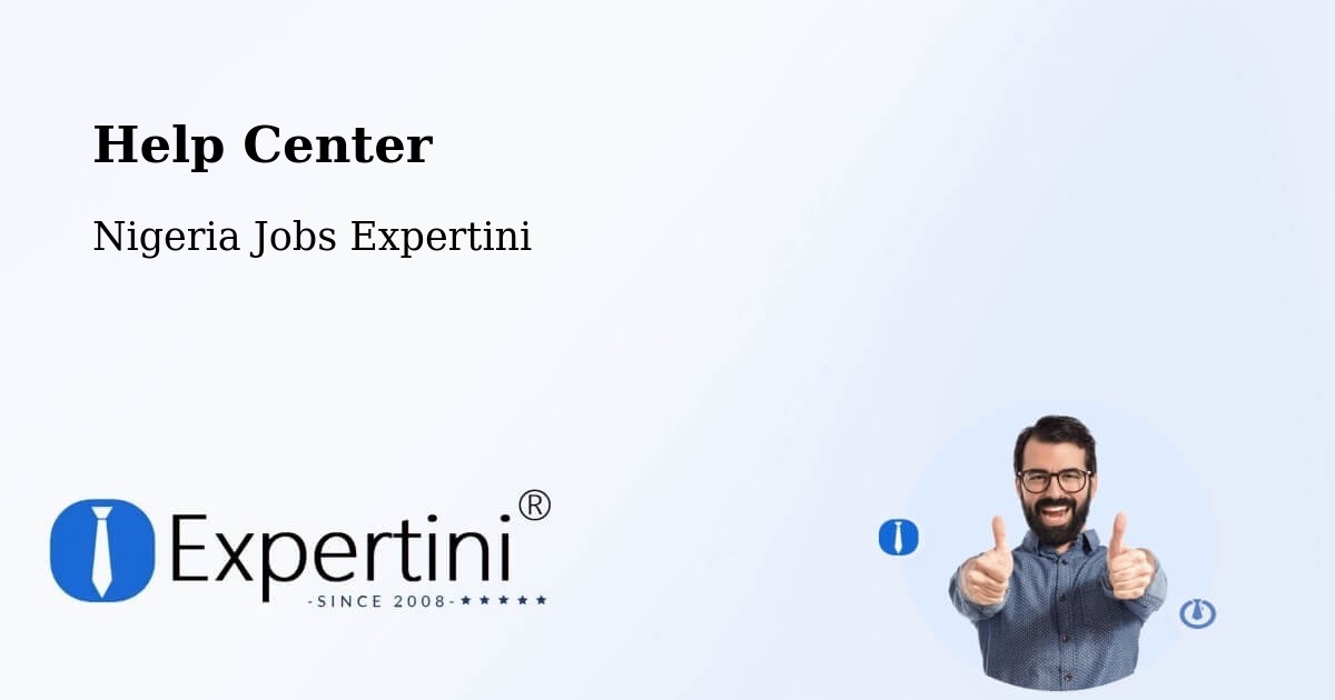 Help Center – Egbe - Nigeria Jobs Expertini