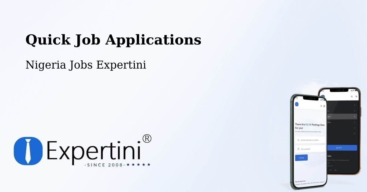Quick Apply Feature – Egbe - Nigeria Jobs Expertini